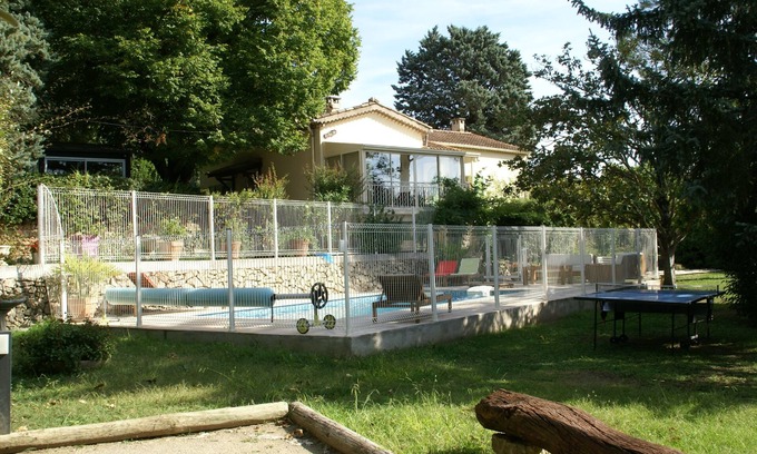 Salernes Villa | Very child-friendly villa with fenced pool and grass garden