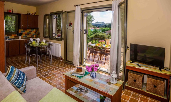 Antipata Apartamento | A solo 3 km de distancia de la famosa Bahía de Fiskardo