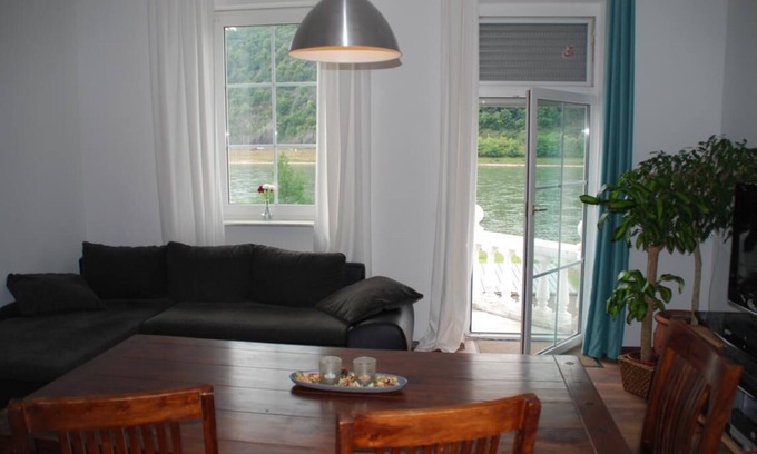 Sankt Goar Apartamento | Very nice apartment with a wonderful view of the Rhine from the balcony