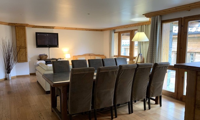 Les Almes Chalet De Esquí | Hermosa casa de campo en las montañas, 6 personas