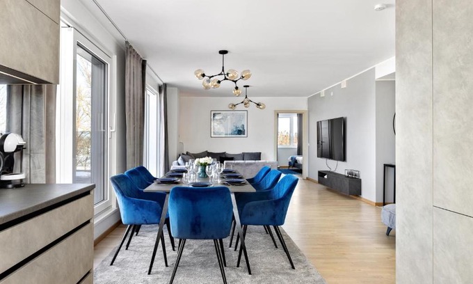 Parnu Apartamento | Vesiroosi Penthouse by Pärnu river