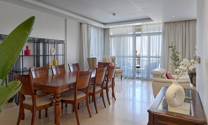 New Cairo Apartamento | Vesta - Luxury apt - 3Br - CFC (VII)