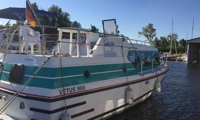 Zeuthen Alquiler De Eote | vetus 915 - license-free houseboat - KUHNLE-TOURS Zeuthen