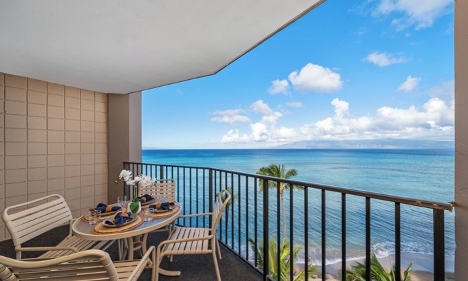Kahana Condominio | VI 904 Oceanfront 1BD Condo w Stunning Maui Views