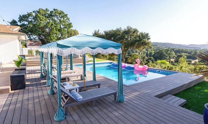 Templeton Otro | Vibrant 3.5-acre Paso Escape with Pool, Hot Tub & Views!