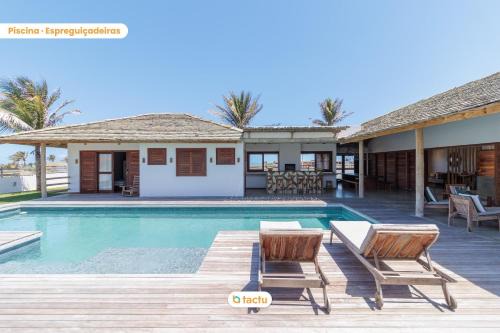 Fortim Casa | Vila Oásis, despierta con VISTA AL MAR en Fortim
