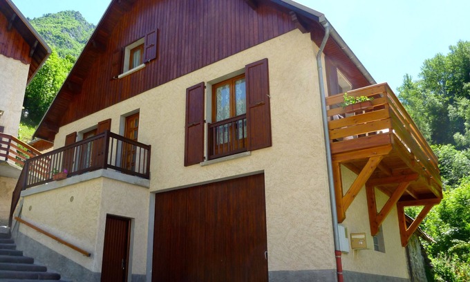 La Chapelle-en-Valgodemard Villa | Villa 5 personas + gran balcón orientado al sur + piscina y jacuzzi