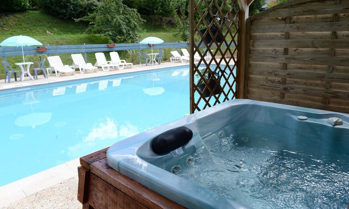 Saint-Andre-dAllas Villa | Villa 10 personas, piscina privada a 7 KM de Sarlat
