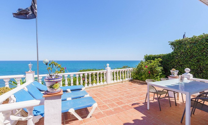 El Faro Villa | Villa '12 House In Front Of The Sea' con vistas al mar, Wi-Fi y aire acondicionado