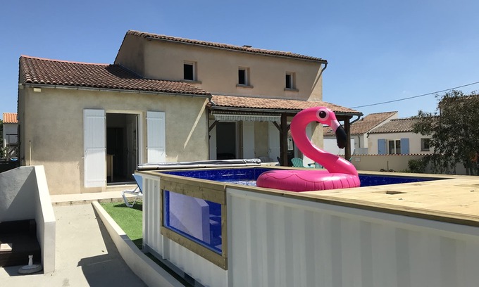 Saint-Palais-sur-Mer Villa | 🏖Villa 15 personas a 1.5 km del mar