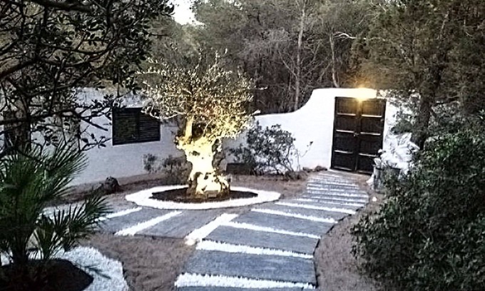 Calo de Sant Agusti Casa | Casa moderna en la mejor zona Mitjorn 130 m de la playa.AIRE ACONDICIONADO,WIFI