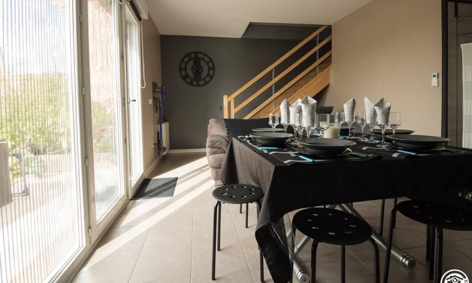 Vernet Casa | Villa 3 épis Gite de France 20 km Toulouse center