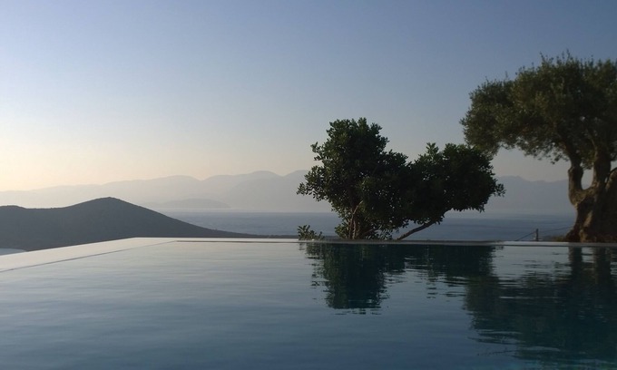 Elounda Villa | Villa 3 dormitorios 1 piscina gran vista panorámica Spinalonga Mirabello Elounda