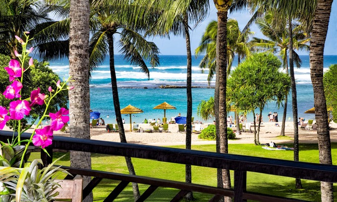 Kahuku Apartamento | Villa 305: King bed! Penthouse Ocean View Turtle Bay