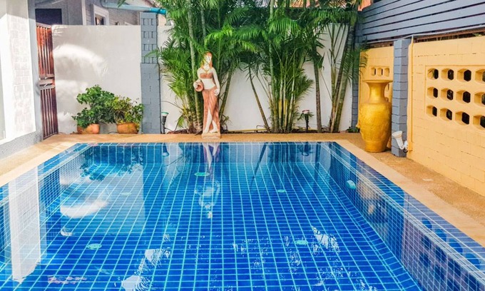 South Pattaya Villa | Gran casa de 3/4 dormitorios, piscina cerca de la playa y de walking street