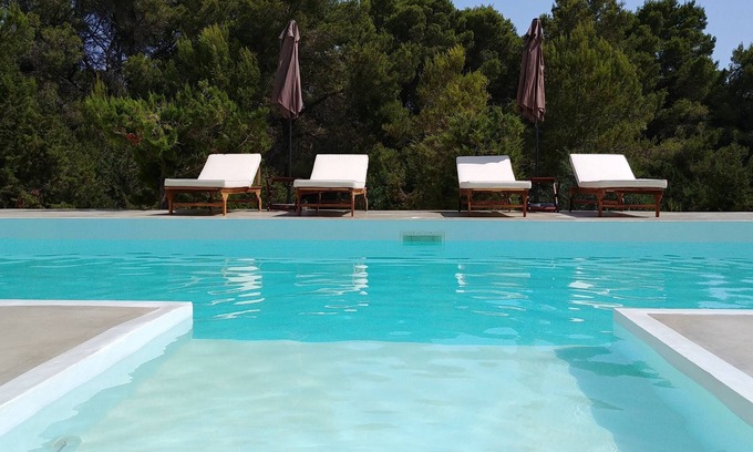 Sant Josep de sa Talaia Villa | Villa 8 personas con piscina grande, cerca de Cala Tarida, Conta, Bassa.