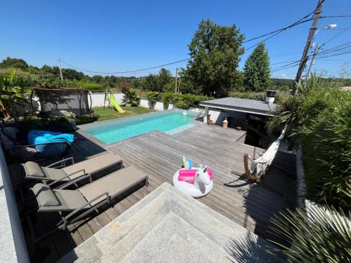 Camblanes-et-Meynac Casa | Villa ANAVI - maison 4 chambres et piscine