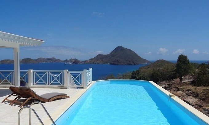 Terre-de-Bas Villa | Villa de lujo Vista panorámica. Servicio de conserje privado