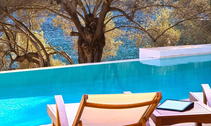 Sivota Villa | Villa Amoudia - Villa de lujo en la playa con piscina privada