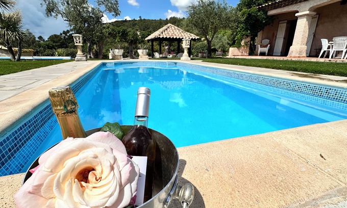 Cabasse Villa | Villa, private heated pool in mid-season