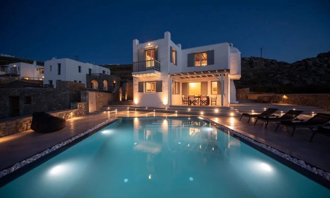 Agios Ioannis Villa | Villa Anema Mykonos - Atardecer
