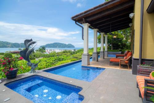 Herradura Villa | Villa Angel 4 bdr Ocean View pool in Los Suenos