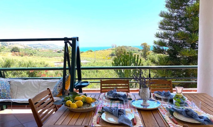 Sciacca Apartamento | Villa Anna - Appartamento relax 3 minuti a piedi dalla spiaggia