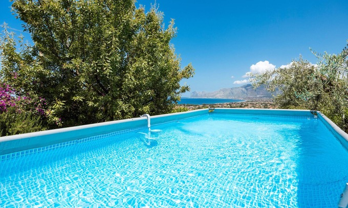 Carini Villa | Villa 'Anna Messina' con vistas al mar, Wi-Fi y aire acondicionado