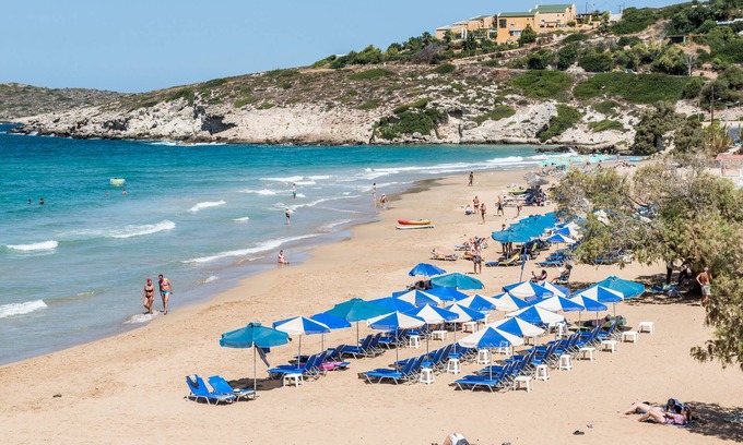 Chorafakia Villa | Villa Anton frente al mar Villa con piscina privada climatizada Chania Creta