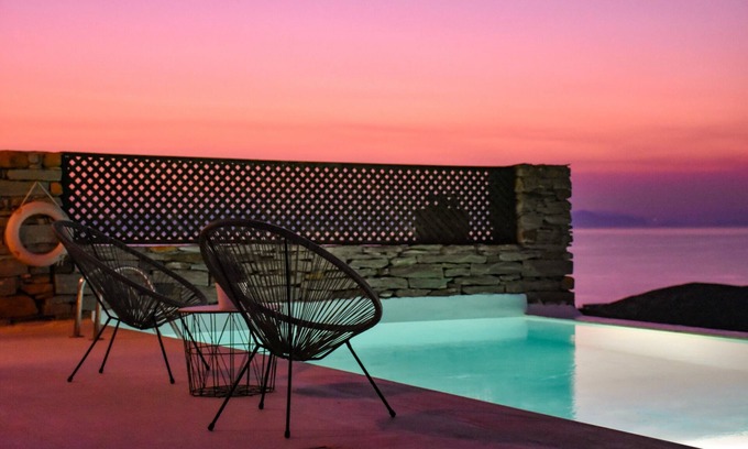 Kea Villa | Villa Aqua Marina con piscina ideal para familias o un grupo de amigos.