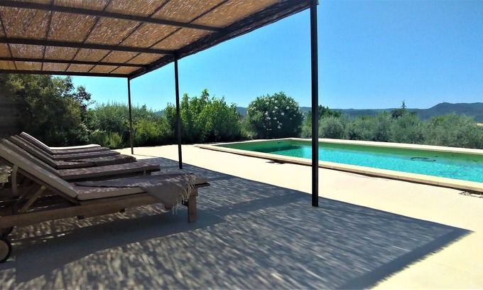 Cadenet Villa | marco excepcional! 180 ° vista única 2 pasos de Lourmarin, piscina privada