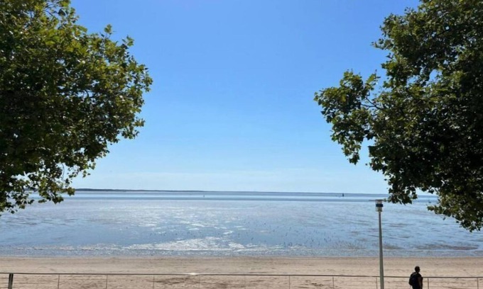 Saint-Nazaire Apartamento | Villa Aziliz - Studio vue sur Patio sur Jardin