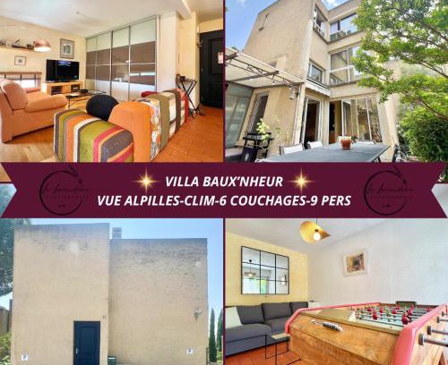 Les Baux-de-Provence Casa | Villa Baux'Nheur, Vue Alpilles, Calme, CLIM, 9 personnes