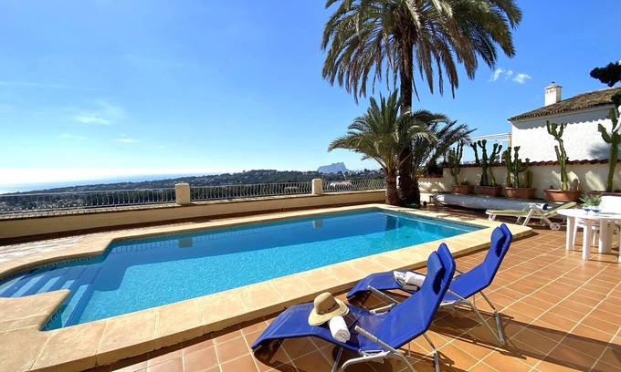 Benimeit Villa | BELLAMAR- Villa con maravillosas vistas al mar en Moraira