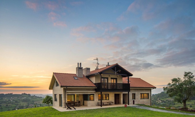 Periurbano - Rural Villa | Villa Berlín, villa con vistas al mar.
