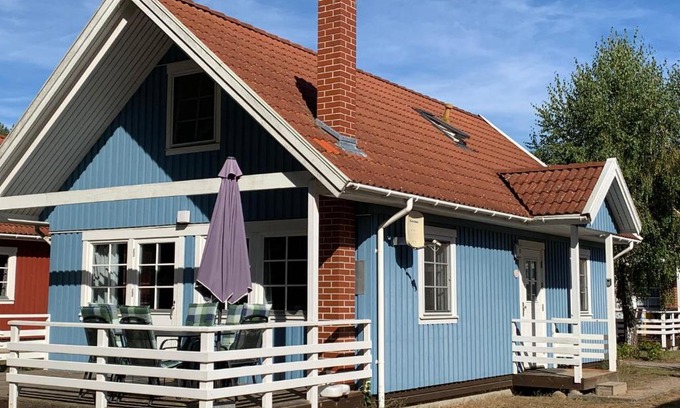 Userin Casa | Villa Blau am Useriner See mit Garten