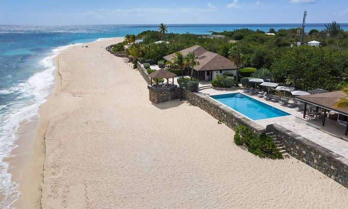 Plum Bay Villa | Villa Blue Beach Fall Promotion | Beach Front - Located in Exquisite Baie Longue with Private Pool
