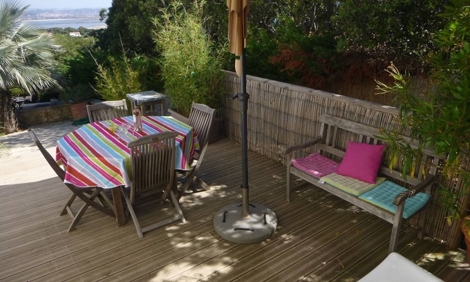 Giens Apartamento | Villa con vista al mar en el dominio privado de la Polinesia en Giens (Hyères)