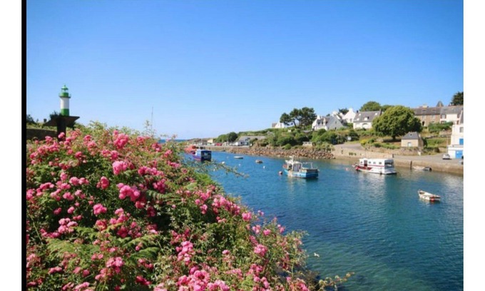 Doelan Villa | Villa Bretagne Sud face au Port vue Mer