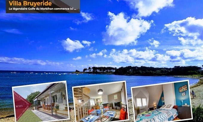 Saint-Philibert Casa | Villa Bruyeride 💗: NUEVO punto de partida ideal para descubrir Morbihan