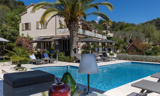 La Colle-sur-Loup Cama Y Desayuno | Villa Cédria