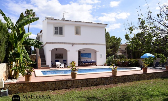 Porto Cristo Chalet De Esquí | Villa Ca's Nin Pool and views