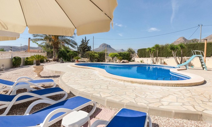 Barranco de Seca Villa | Villa 'Casa Buena Vista' con vistas al mar, piscina y terraza