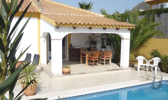 Mazarron Villa | Villa 'Casa Miantojo' con piscina privada, terraza, aire acondicionado y Wi-Fi