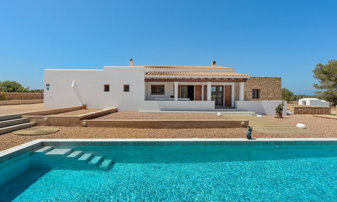 Formentera Villa | Villa 'Casa S'Olibassa' con piscina privada, Wi-Fi y aire acondicionado