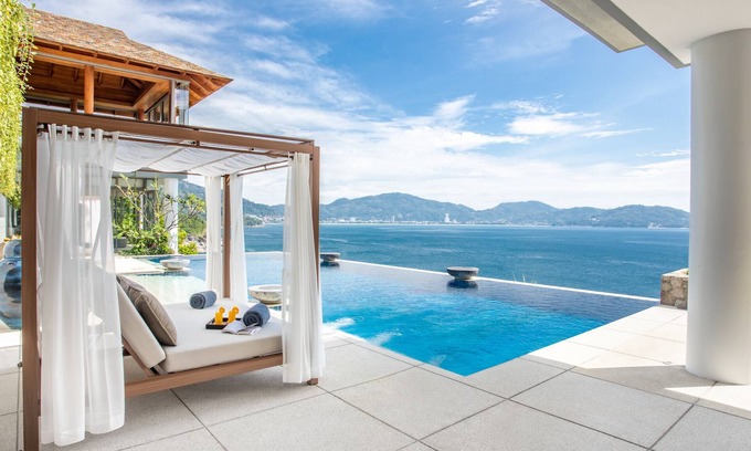 Ban Nakhale Villa | Villa Chelay - Luxury Waterfront Villa with Sunset View