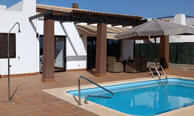 Costa de Antigua Casa | Villa Chocolate - Privacy with sea and golf course view and heated pool