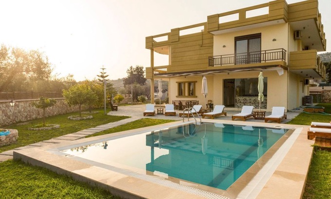 Afandou Villa | Villa Chorio - Cuatro Habitaciones Villa, Capacidad 8
