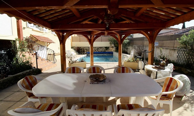 Saint-Zacharie Casa | Villa Climatisée, 4 Chambres, 10 Couchages, Piscine Privée