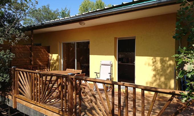 Lamalou-les-Bains Casa | Villa Creole Lamalou : Gite 3 * Canelle F3 large terraces south view quiet
